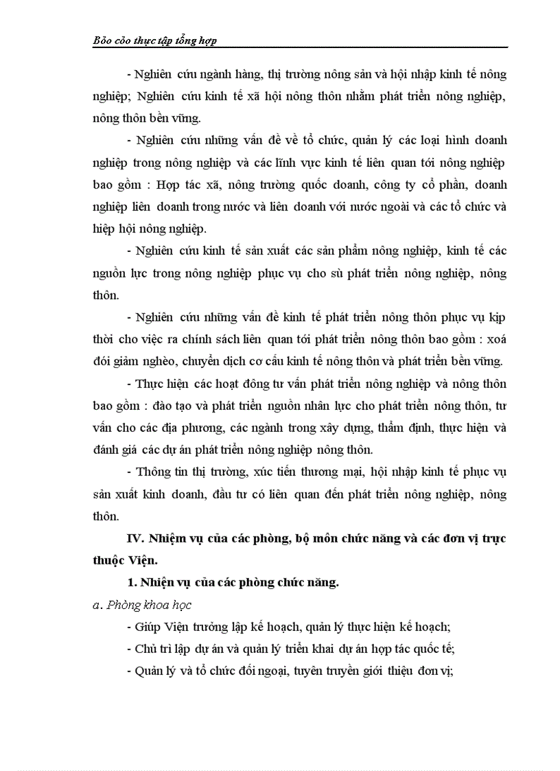 image for page Viện chính sách và chiến lược phát triển nông nghiệp nông thôn.