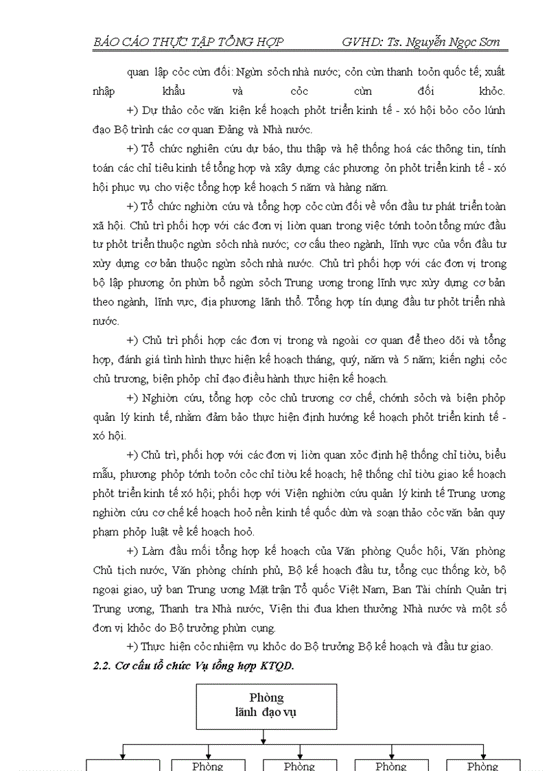 image for page Vụ tổng hợp KTQD - Bộ Kế hoạch và Đầu tư