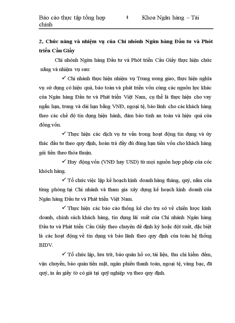 image for page Chi nhánh NHĐT&PT Cầu Giấy