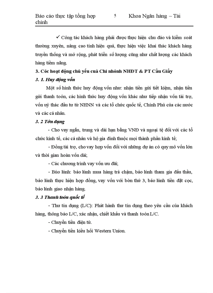 image for page Chi nhánh NHĐT&PT Cầu Giấy