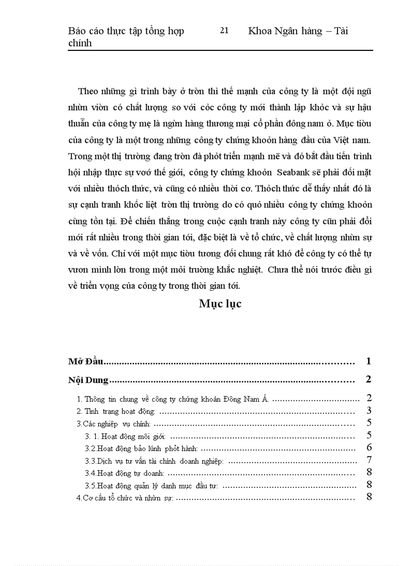 image for page Chứng Khoán Ngân Hàng Thương Mại Cổ Phần Đông Nam Á
