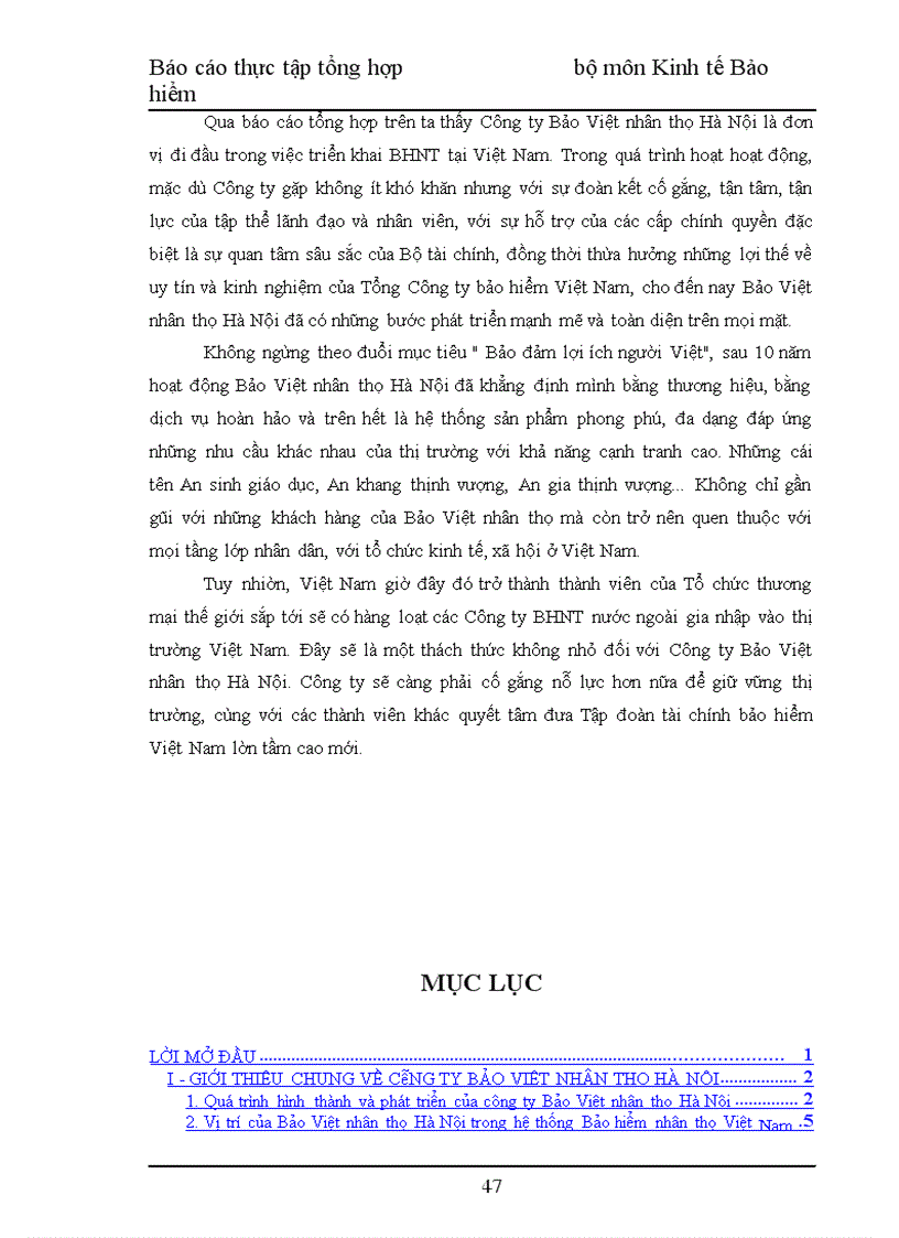 image for page Công ty Bảo Việt nhân thọ Hà Nội