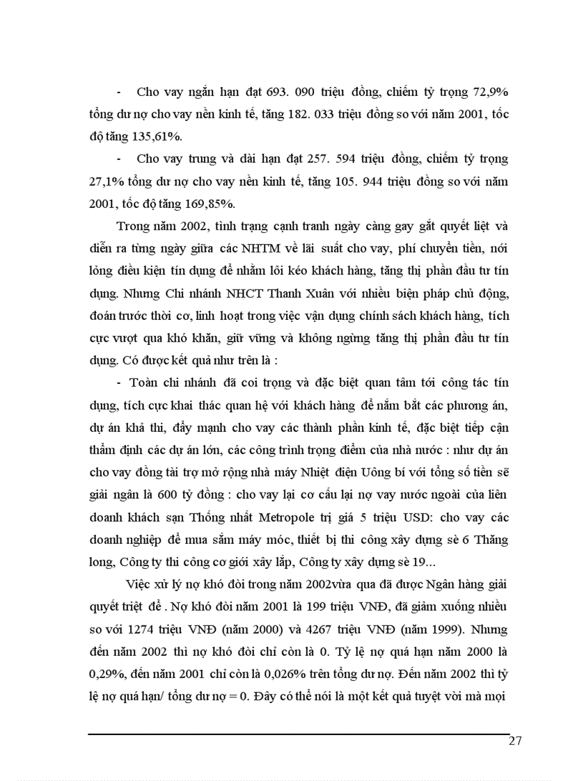 image for page Giải pháp nâng cao chất lượng hoạt động tín dụng trung và dài hạn tại chi nhánh Ngân hàng Công thương Thanh Xuân