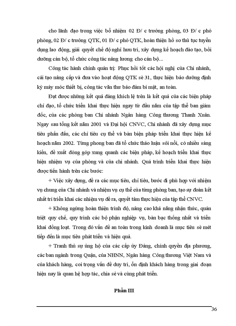 image for page Giải pháp nâng cao chất lượng hoạt động tín dụng trung và dài hạn tại chi nhánh Ngân hàng Công thương Thanh Xuân