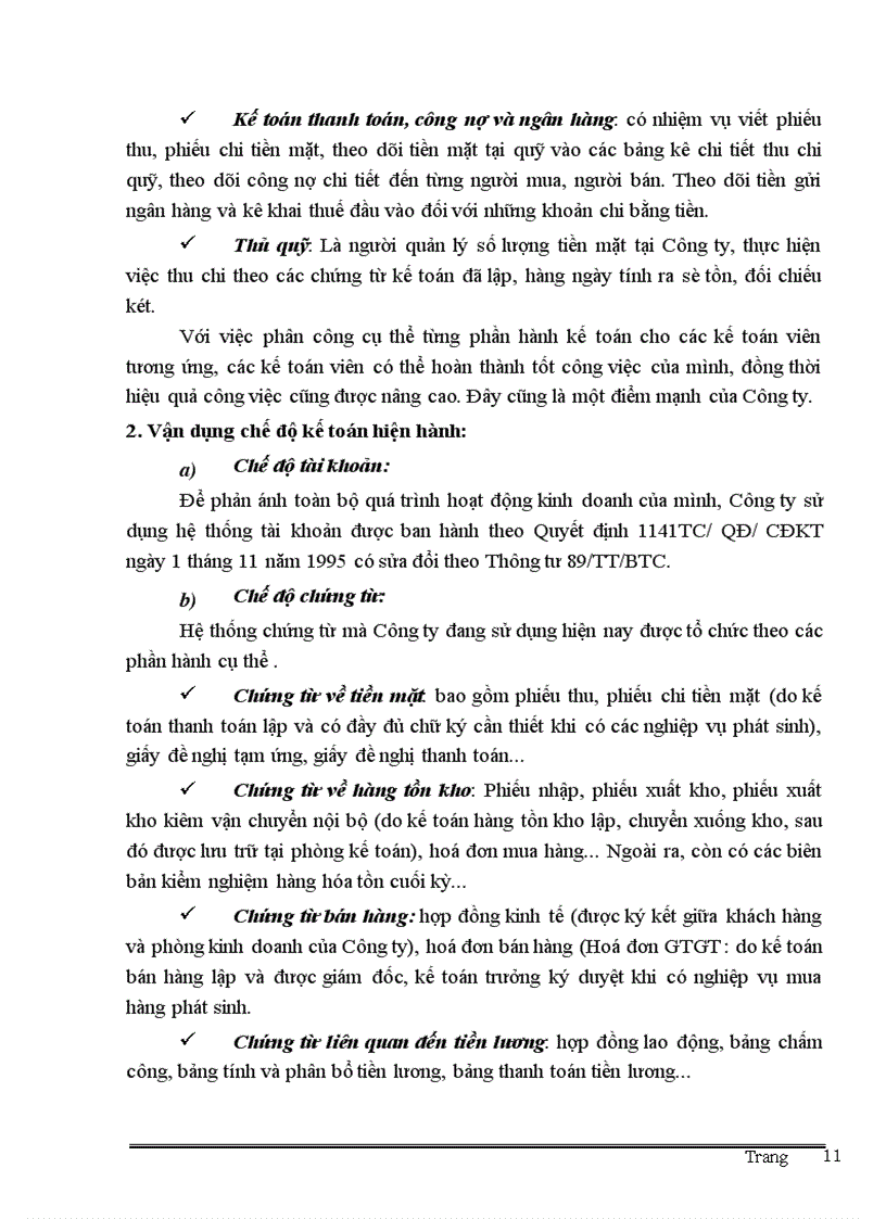 image for page Thực trạng công tác kế toán quá trình tiêu thụ và xác định kết quả tiêu thụ hàng hoá tại Công ty Cửu Long