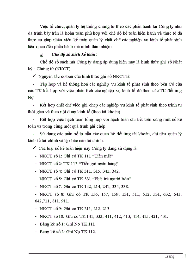 image for page Thực trạng công tác kế toán quá trình tiêu thụ và xác định kết quả tiêu thụ hàng hoá tại Công ty Cửu Long