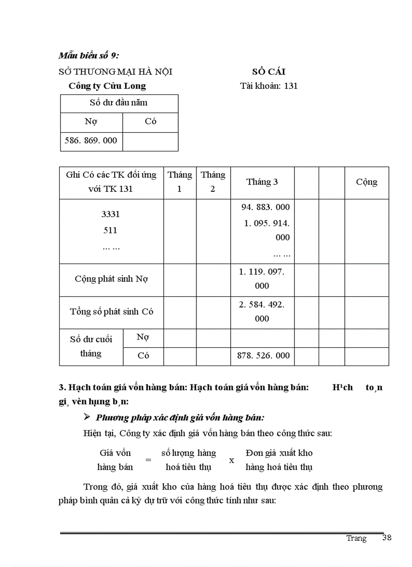 image for page Thực trạng công tác kế toán quá trình tiêu thụ và xác định kết quả tiêu thụ hàng hoá tại Công ty Cửu Long