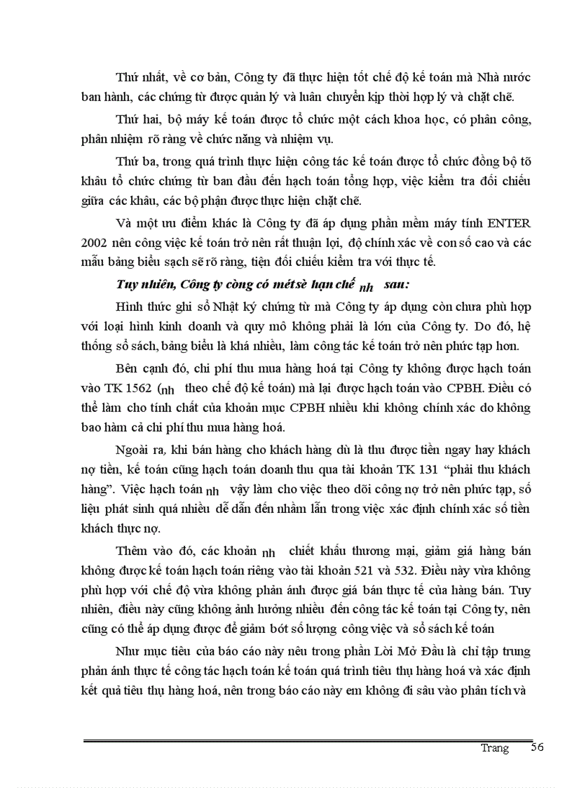 image for page Thực trạng công tác kế toán quá trình tiêu thụ và xác định kết quả tiêu thụ hàng hoá tại Công ty Cửu Long