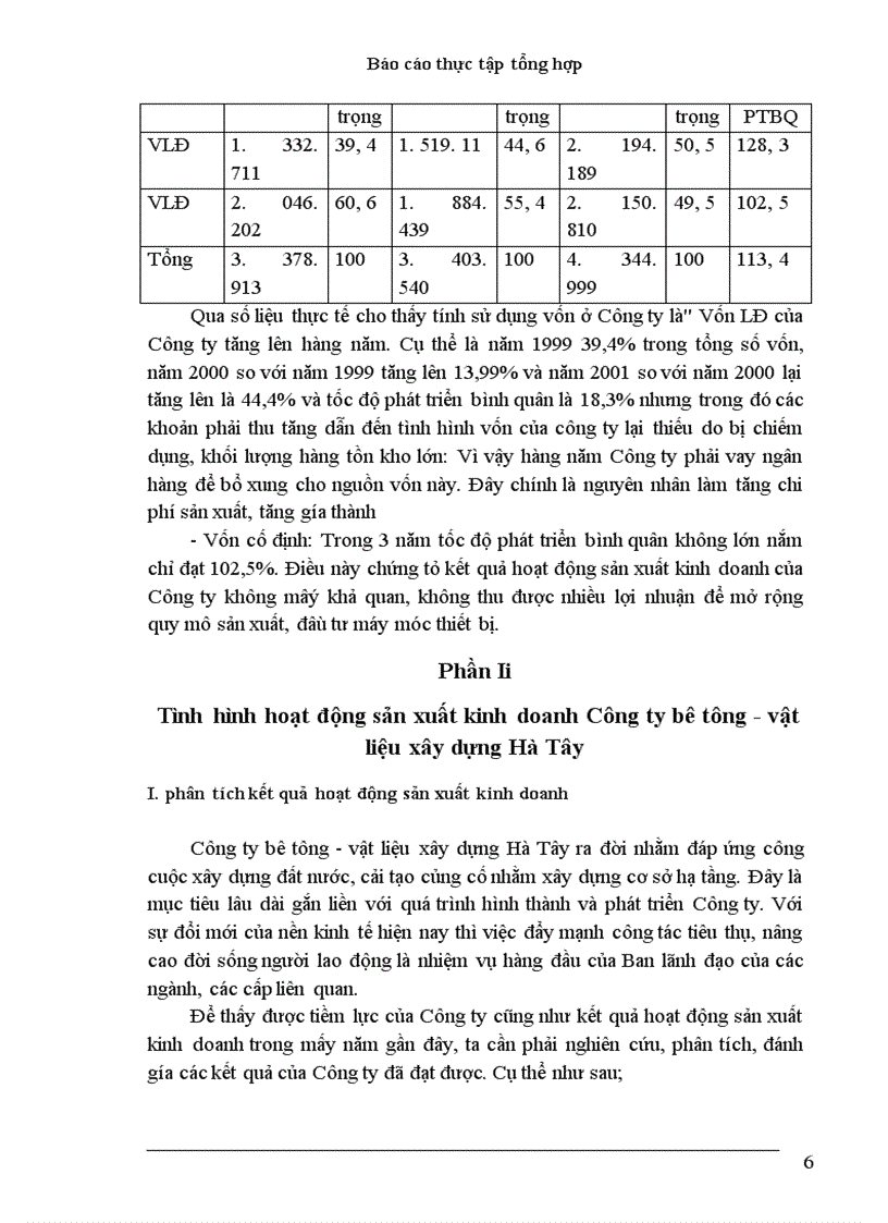 image for page Nghiên cứu về tình hình tiêu thụ và một số biện pháp đề xuất nhằm đẩy mạnh khả năng tiêu thụ tại Công ty Bê tông - vật liệu xây dựng Hà Tây