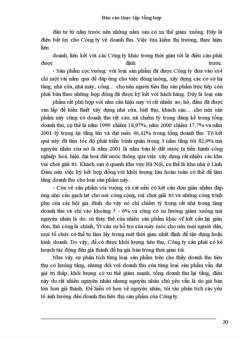 image for page Nghiên cứu về tình hình tiêu thụ và một số biện pháp đề xuất nhằm đẩy mạnh khả năng tiêu thụ tại Công ty Bê tông - vật liệu xây dựng Hà Tây