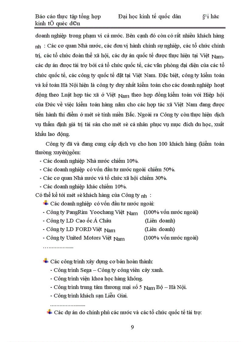 image for page Thực tập tổng hợp Đại học kinh tế quốc dân