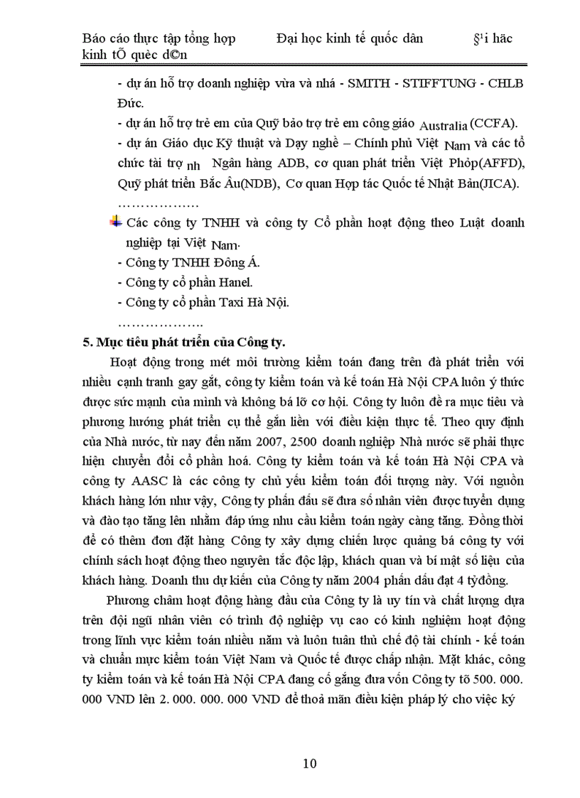 image for page Thực tập tổng hợp Đại học kinh tế quốc dân