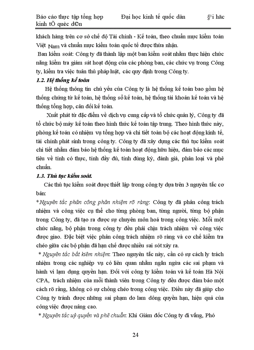 image for page Thực tập tổng hợp Đại học kinh tế quốc dân