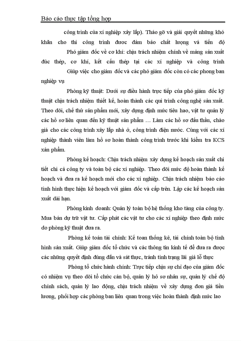 image for page Báo cáo thực tập tại công ty Cơ khí, xây dựng và lắp máy điện nước