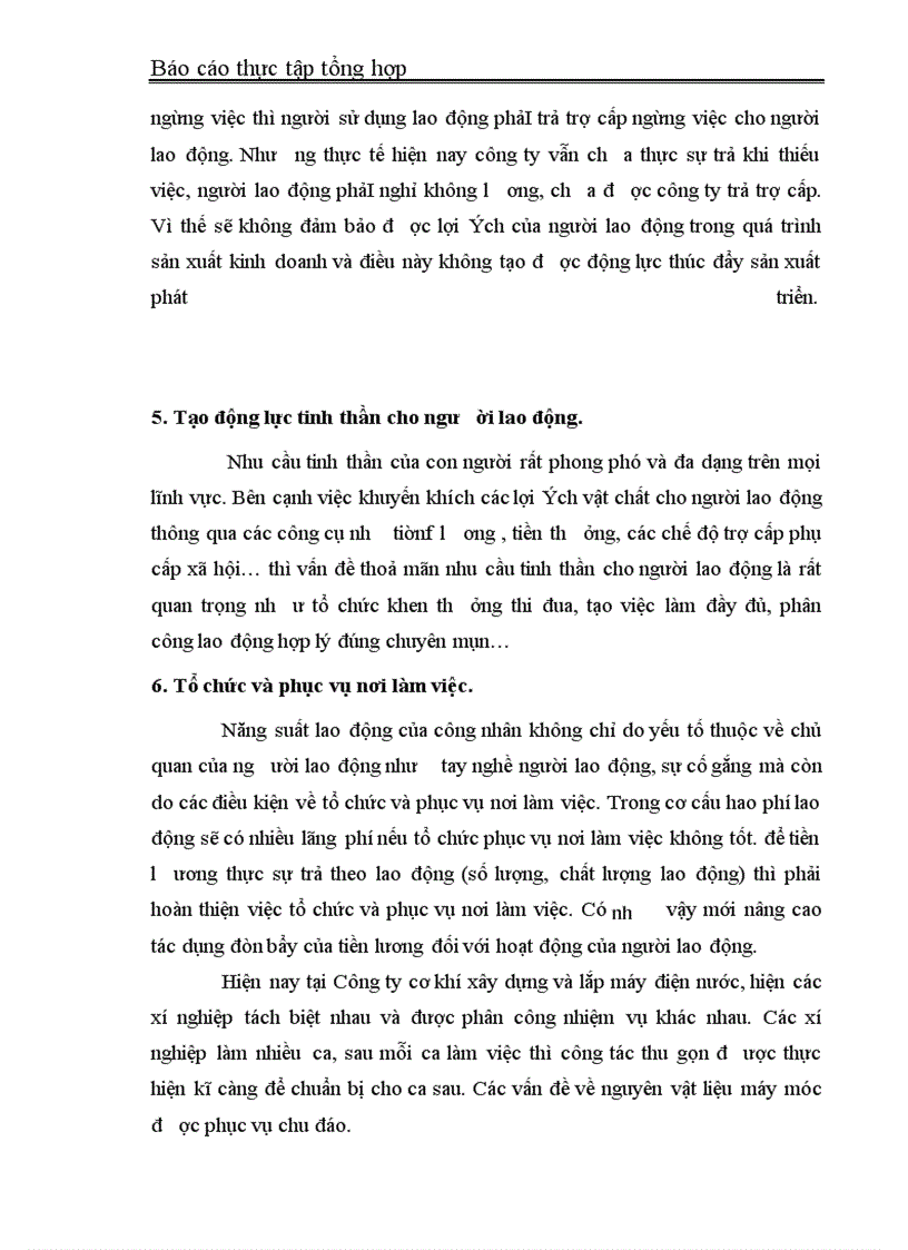 image for page Báo cáo thực tập tại công ty Cơ khí, xây dựng và lắp máy điện nước