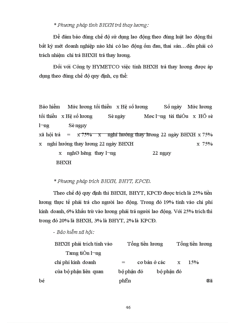 image for page Báo cáo thực tập tại Công ty HYMETCO
