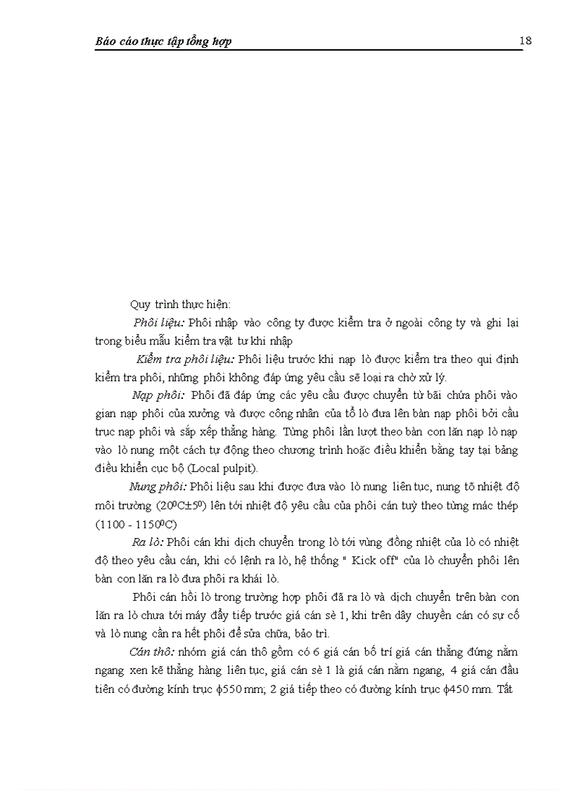 image for page Báo cáo thực tập tại Công ty cổ phần Thép Việt - Ý