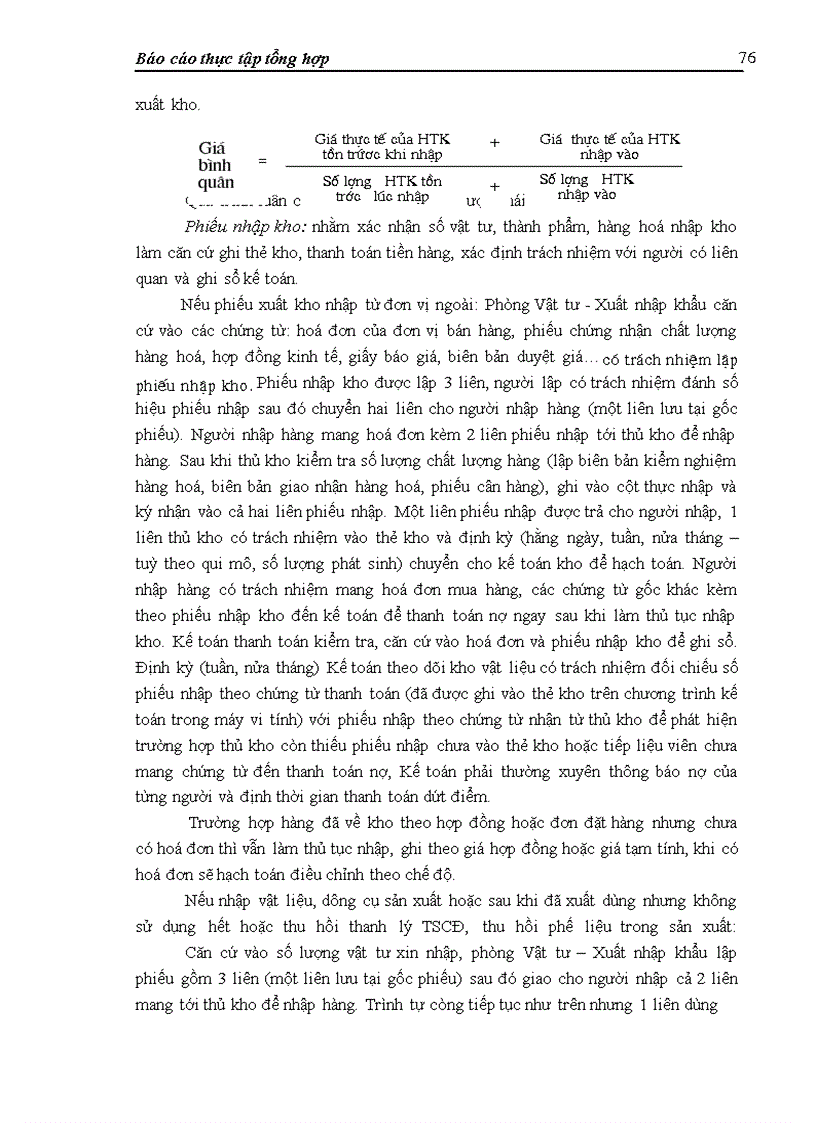 image for page Báo cáo thực tập tại Công ty cổ phần Thép Việt - Ý
