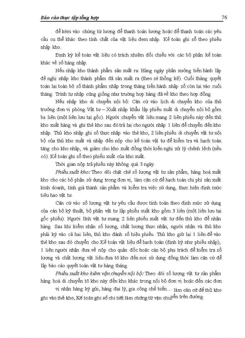 image for page Báo cáo thực tập tại Công ty cổ phần Thép Việt - Ý