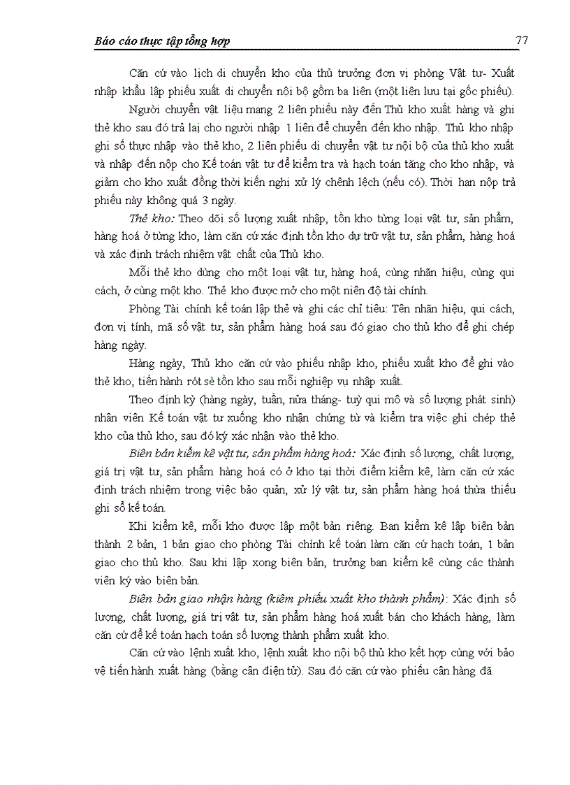 image for page Báo cáo thực tập tại Công ty cổ phần Thép Việt - Ý