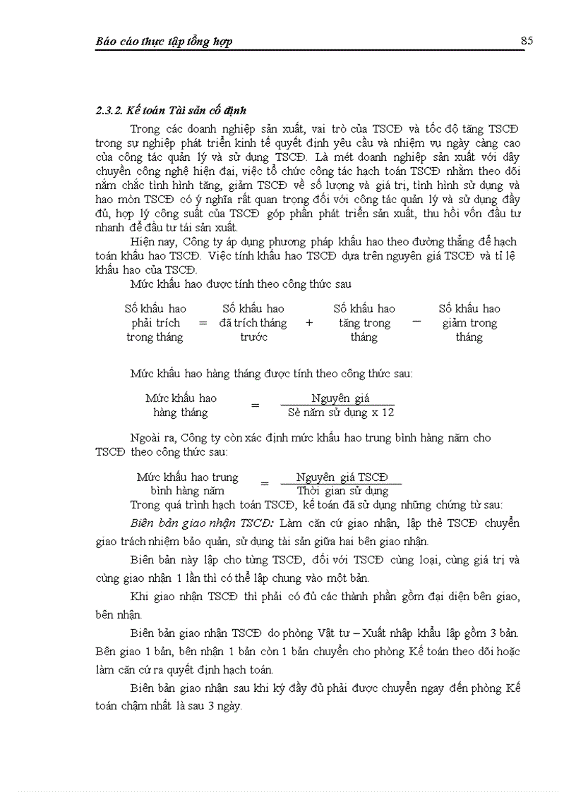 image for page Báo cáo thực tập tại Công ty cổ phần Thép Việt - Ý