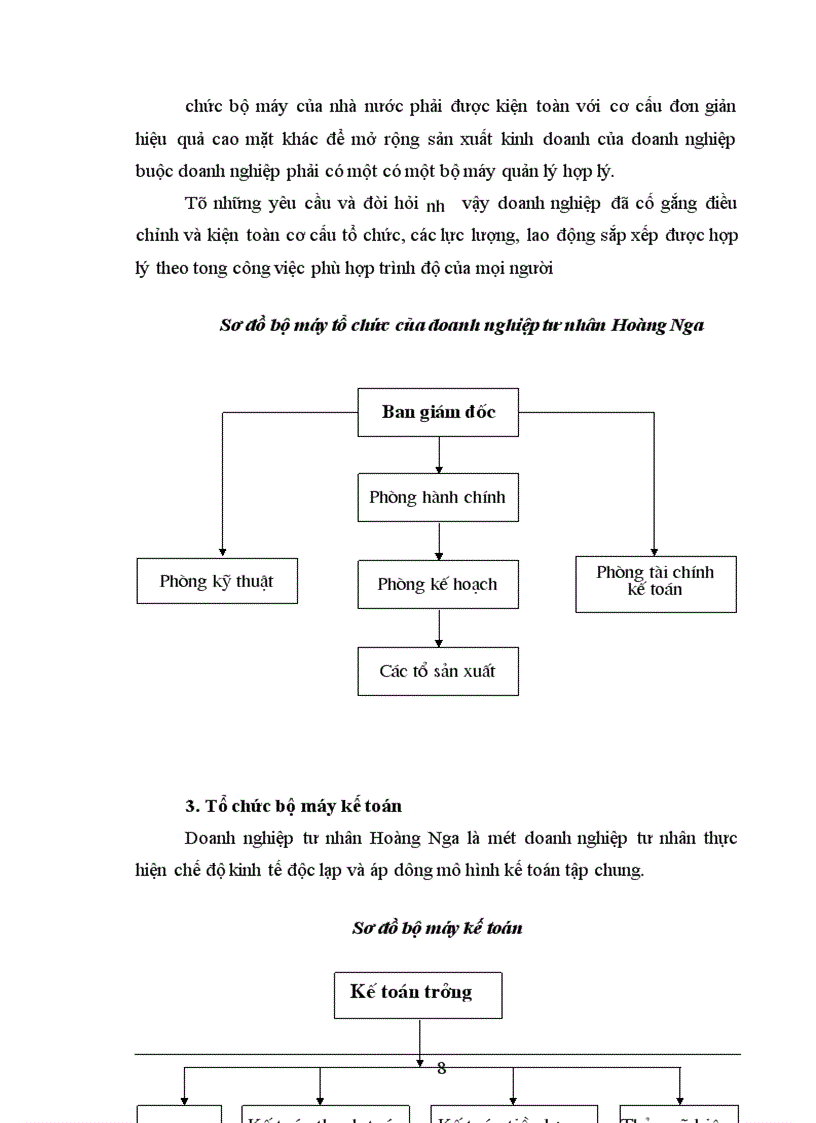 image for page Báo cáo thực tập tại DNTN Hoàng Nga