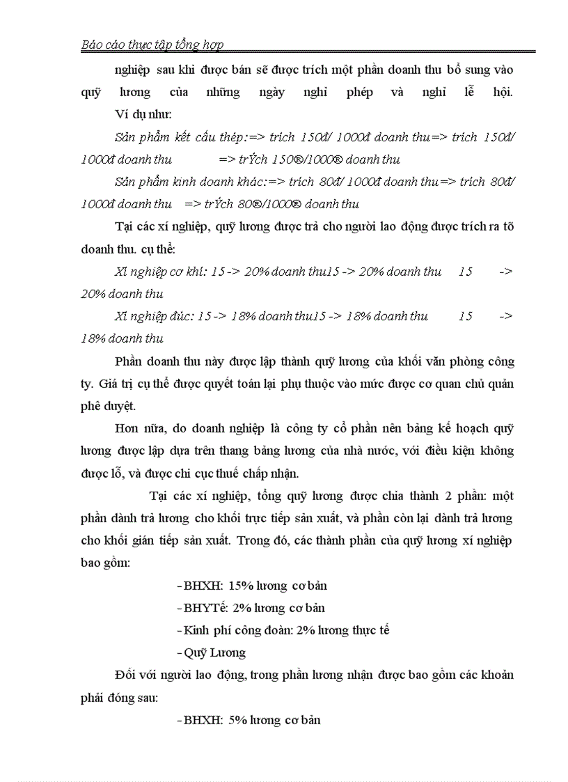 image for page Báo cáo thực tập tại Công ty cổ phần cơ khí xây dựng số 5