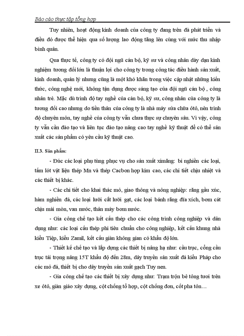 image for page Báo cáo thực tập tại Công ty cổ phần cơ khí xây dựng số 5