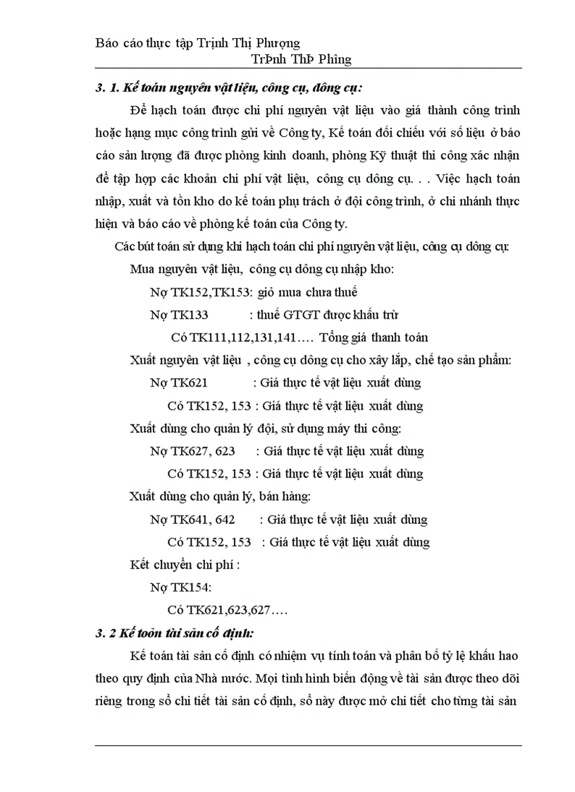 image for page Báo cáo thực tập tại Công ty Xây lắp Thương mại I