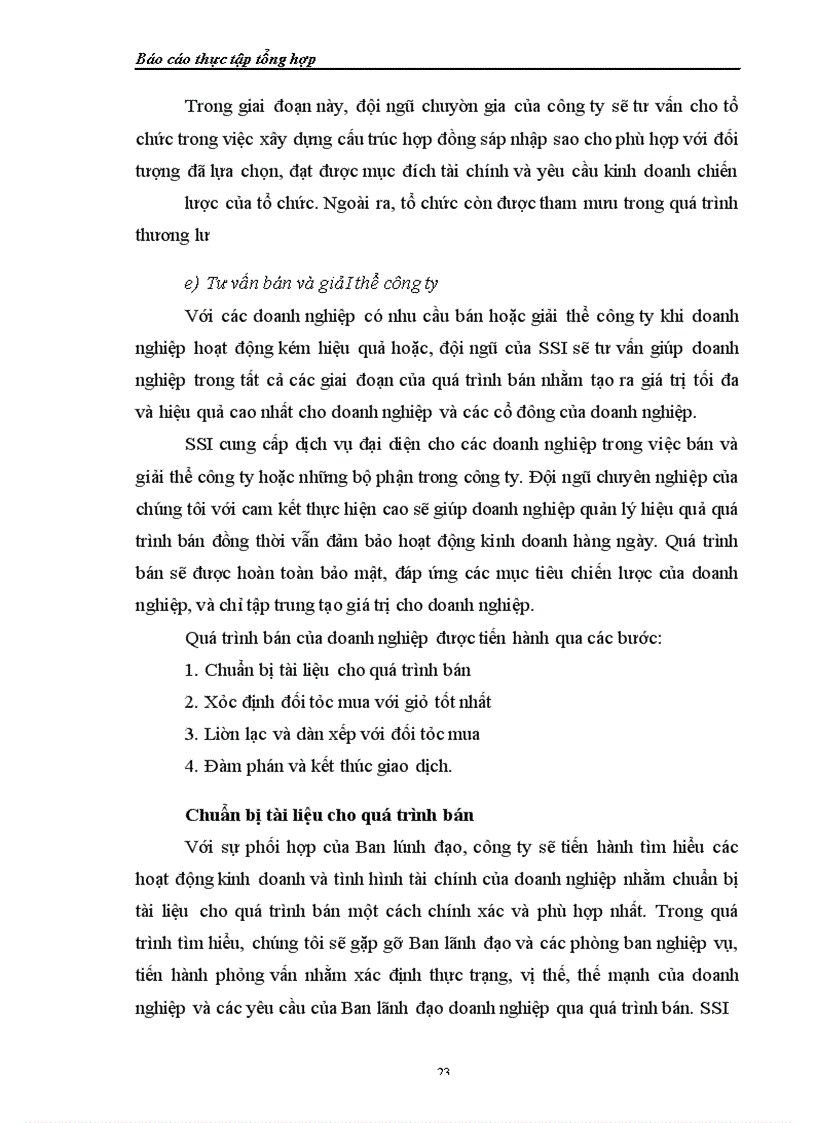 image for page Báo cáo thực tập tại Công ty chứng khoán Sài Gòn (SSI)