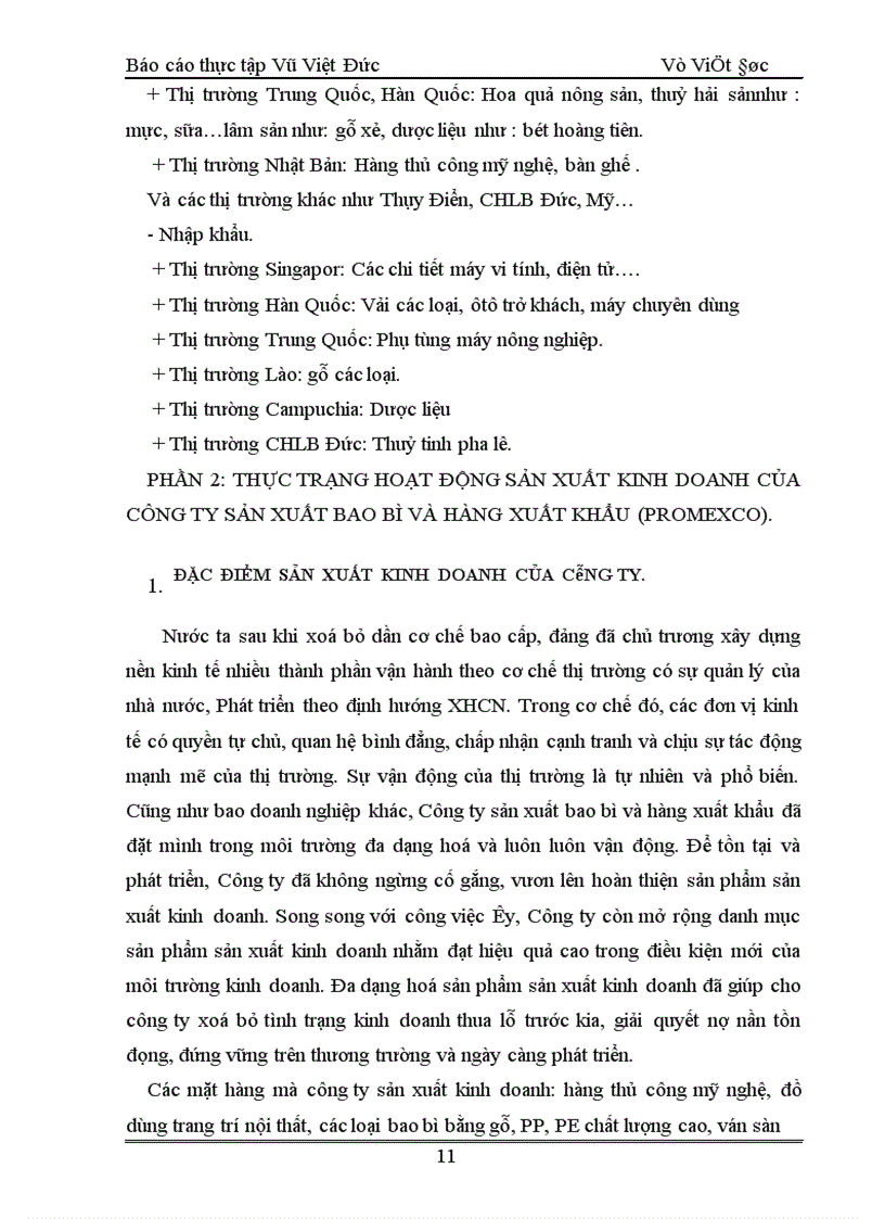 image for page Báo cáo thực tập tại Công ty sản xuất bao bì và hàng xuất khẩu