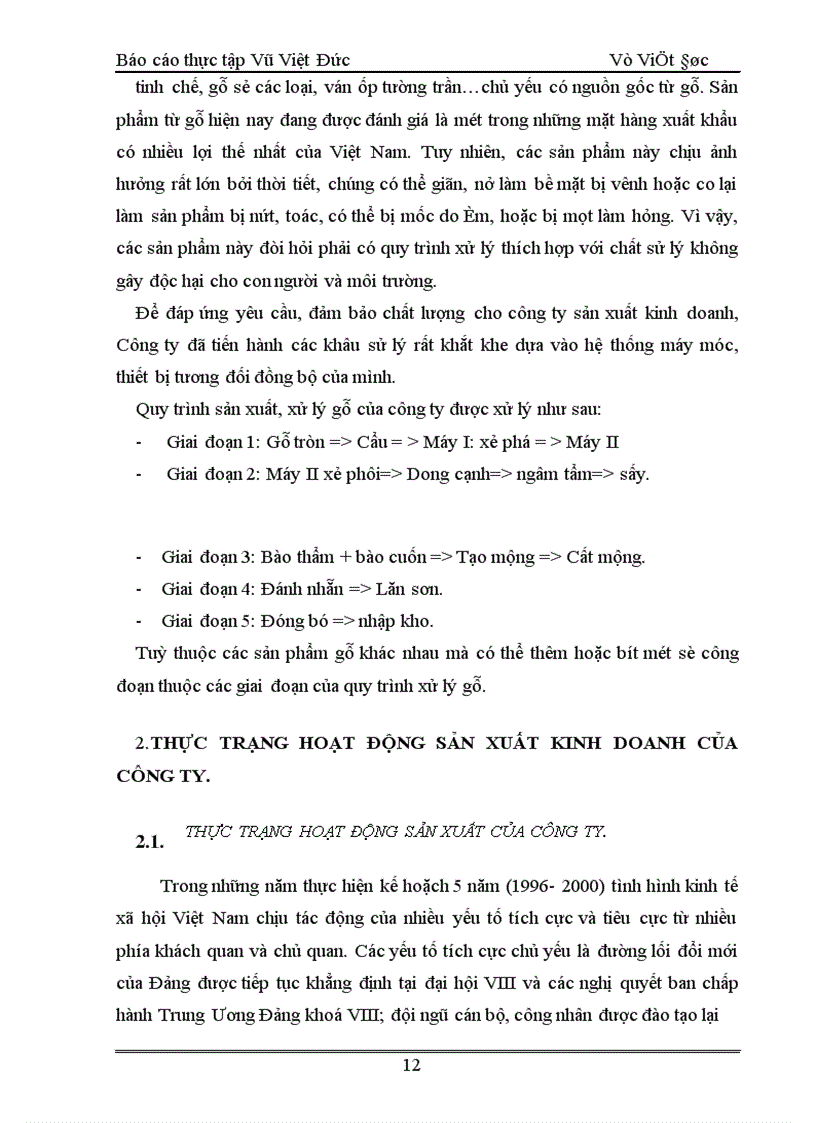 image for page Báo cáo thực tập tại Công ty sản xuất bao bì và hàng xuất khẩu