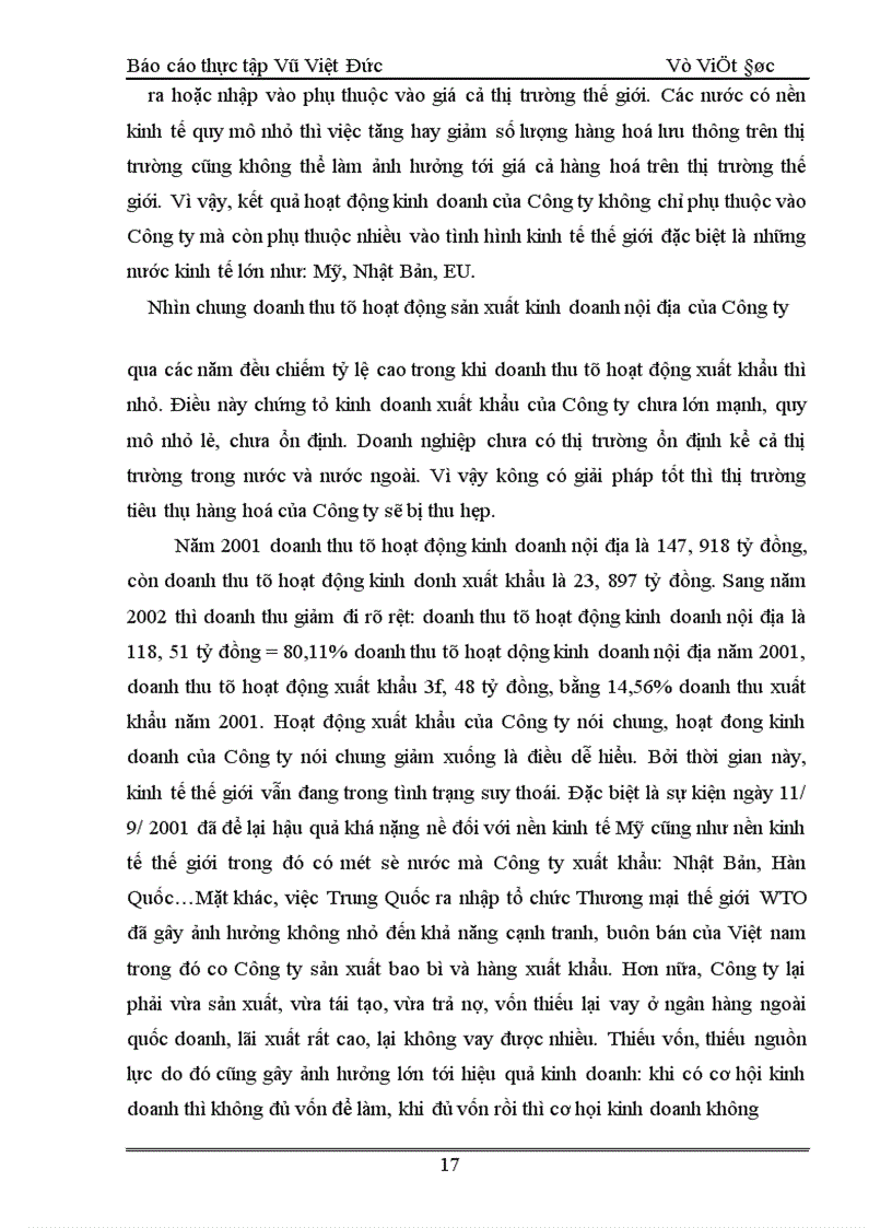 image for page Báo cáo thực tập tại Công ty sản xuất bao bì và hàng xuất khẩu