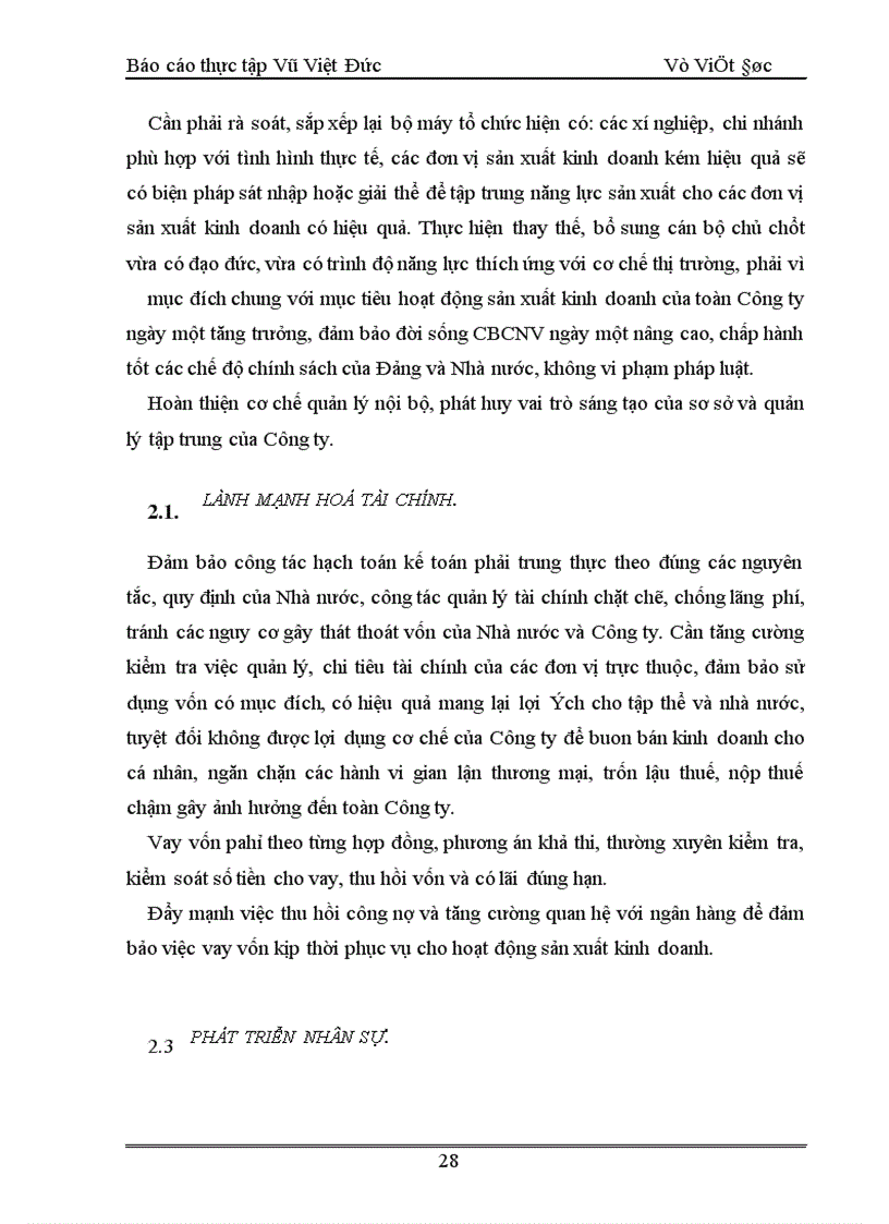 image for page Báo cáo thực tập tại Công ty sản xuất bao bì và hàng xuất khẩu