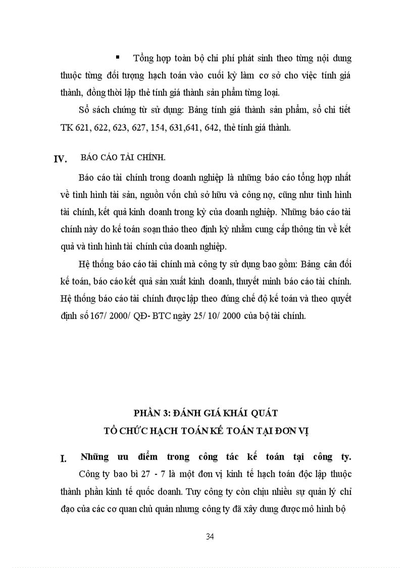 image for page Báo cáo thực tập tại công ty bao bì 27-7 Hà Nội