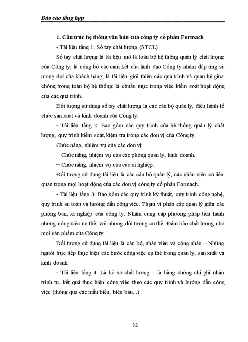 image for page Báo cáo thực tập tại công ty cổ phần Formach