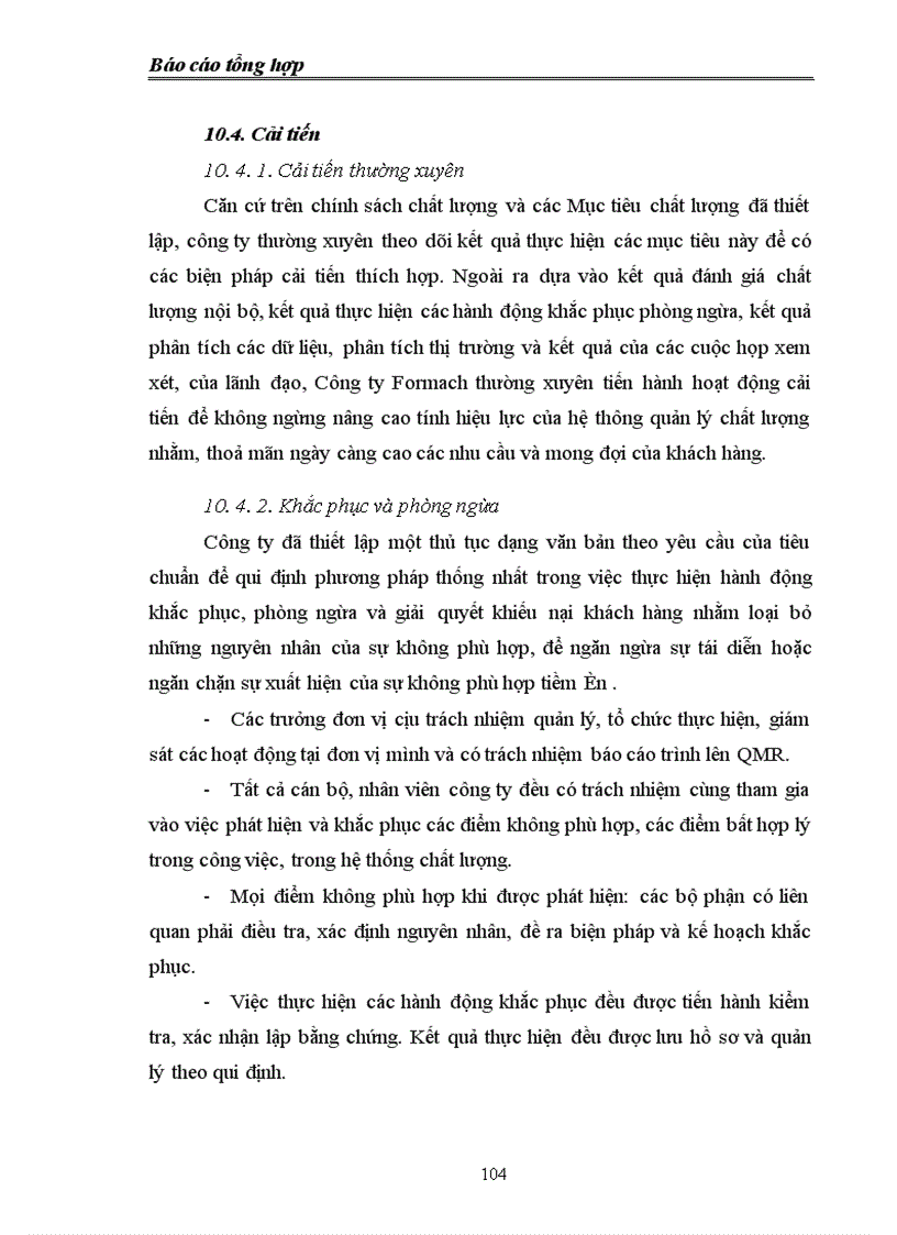 image for page Báo cáo thực tập tại công ty cổ phần Formach