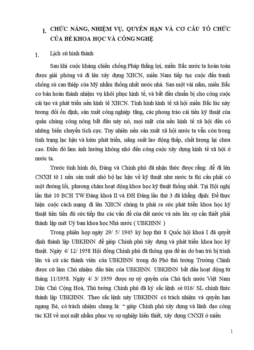 image for page Báo cáo thực tập tại Bộ Khoa học và công nghệ