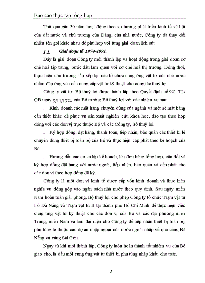 image for page Báo cáo thực tập tại Công ty Cổ phần xây dựng và vật tư thiết bị