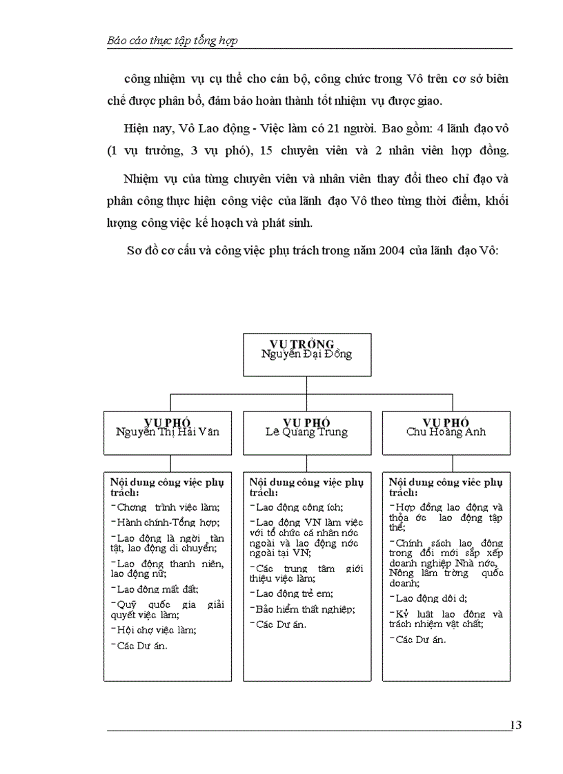image for page Báo cáo thực tập tại Vụ Lao động-Việc làm thuộc Bộ Lao động-Thương binh và Xã hội