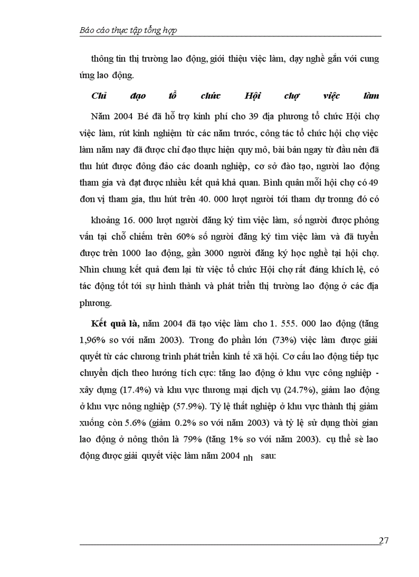 image for page Báo cáo thực tập tại Vụ Lao động-Việc làm thuộc Bộ Lao động-Thương binh và Xã hội