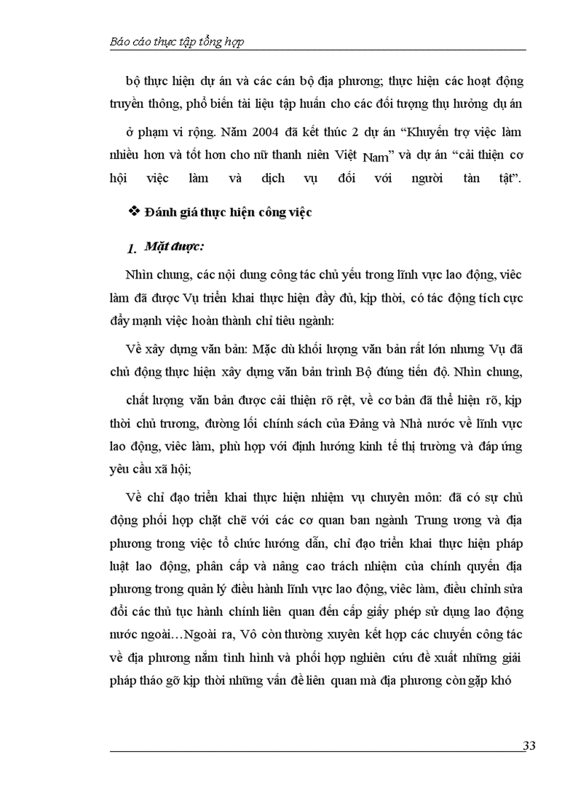 image for page Báo cáo thực tập tại Vụ Lao động-Việc làm thuộc Bộ Lao động-Thương binh và Xã hội