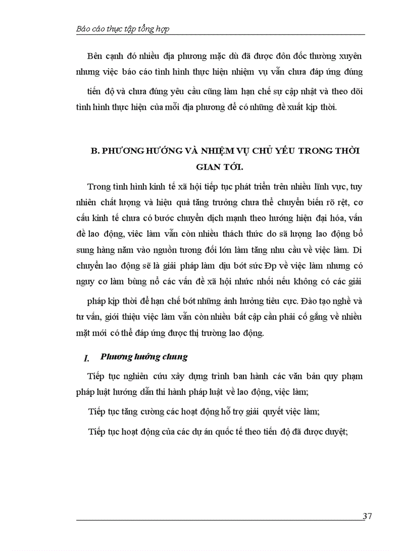 image for page Báo cáo thực tập tại Vụ Lao động-Việc làm thuộc Bộ Lao động-Thương binh và Xã hội