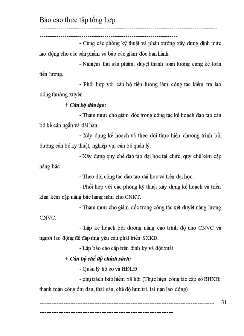 image for page Báo cáo thực tập tại Công ty cổ phần cơ khí Mạo Khê