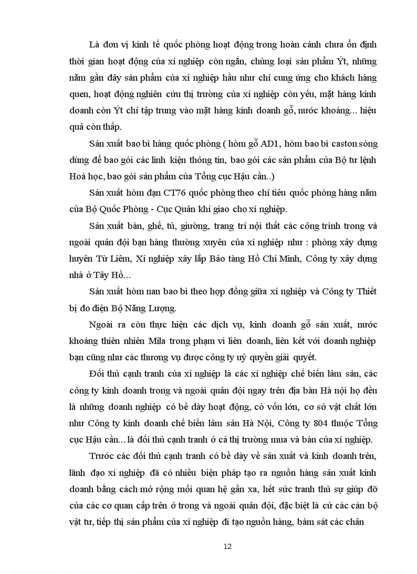 image for page Báo cáo thực tập tại xí nghiệp 197 - Công ty Cơ khí hoá chất 13 - Tổng cục Công nghiệp Quốc Phòng và kinh tế