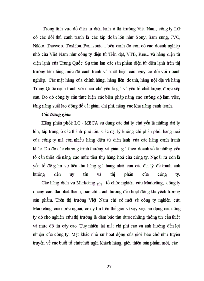 image for page Báo cáo thực tập tại công ty LG-MECA