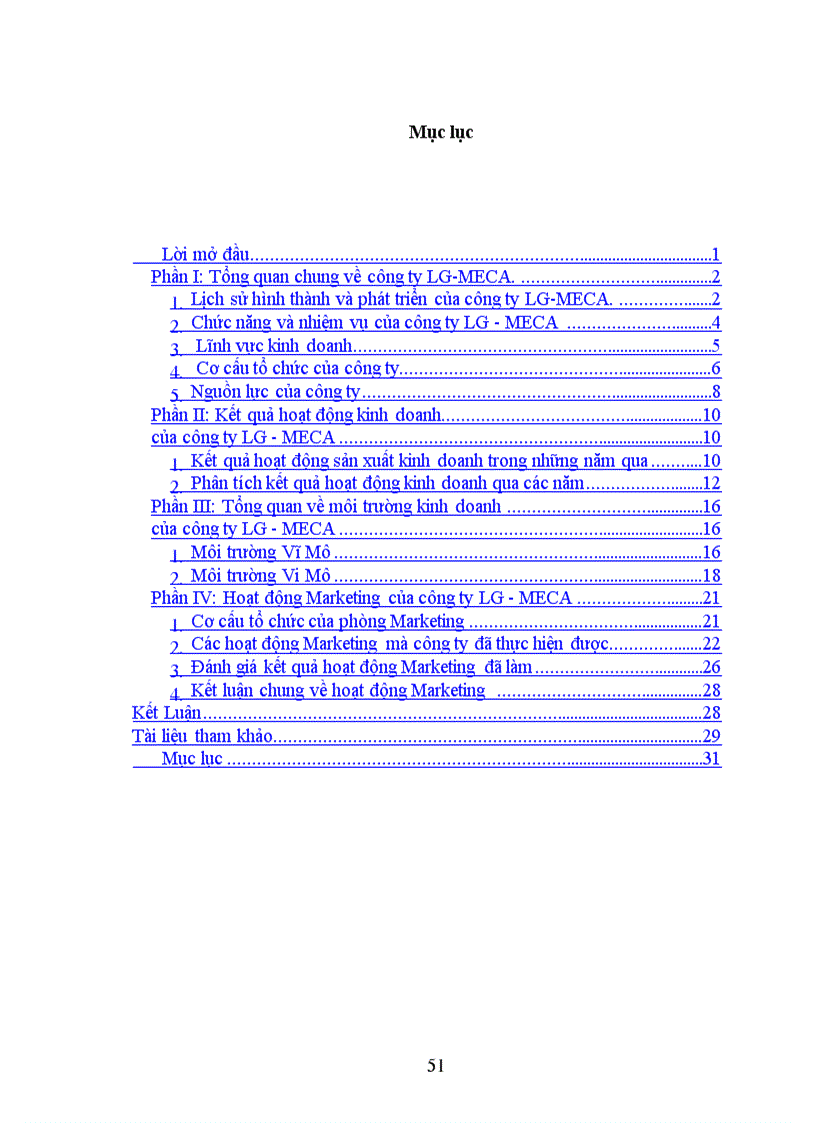 image for page Báo cáo thực tập tại công ty LG-MECA