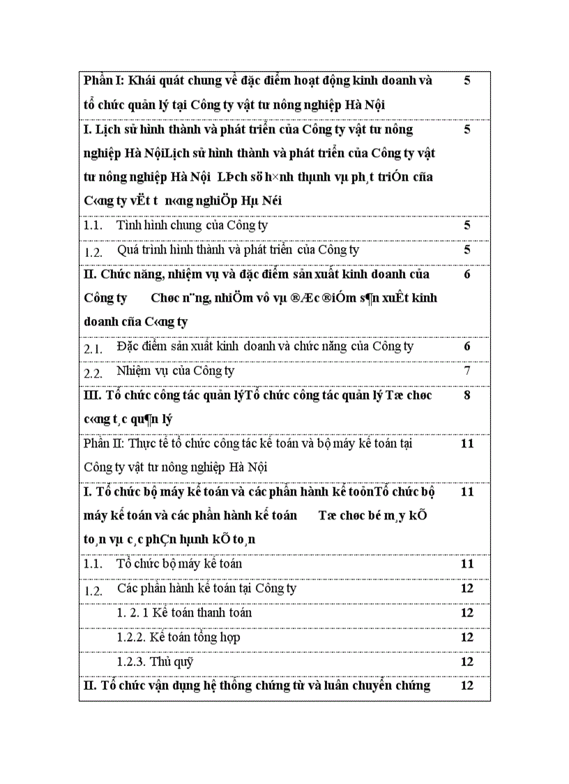 image for page Báo cáo thực tập tại Công ty Vật tư Nông nghiệp Hà Nội
