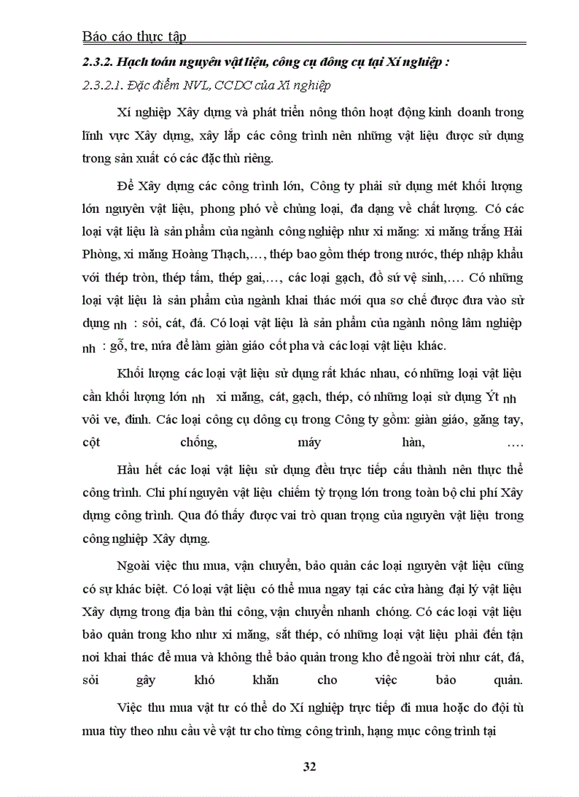 image for page Báo cáo thực tập tại Xí nghiệp Xây dựng và phát triển nông thôn – Công ty Bê tông Xây dựng Hà Nội