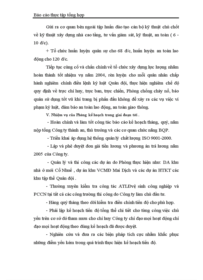 image for page Báo cáo thực tập tại Công ty Đầu tư phát triển Nhà và Đô thị Bộ Quốc Phòng